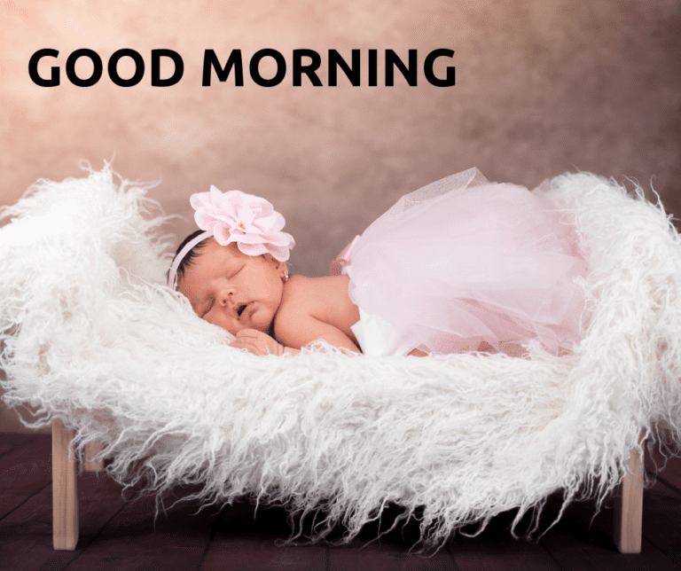 cute baby wise good morning