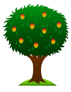 mango tree png cartoon