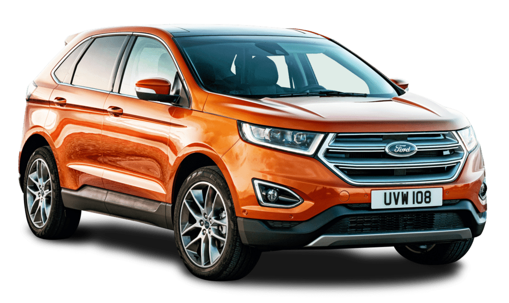 ford edge orange car png images