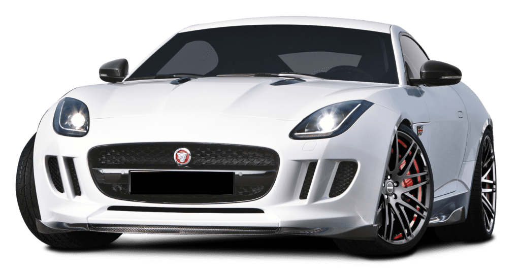 white startech jaguar-f-type-coupe-sports-car pnd images
