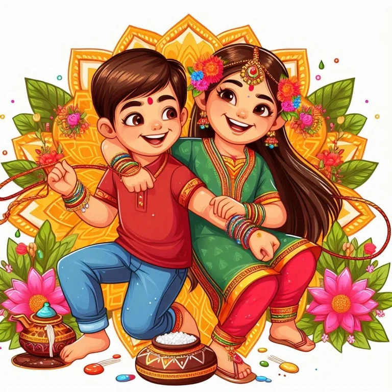 Animated Raksha Bandhan Images