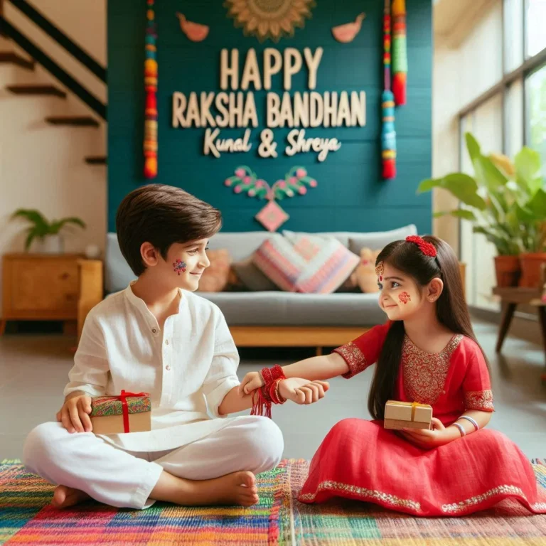 Raksha Bandhan name images