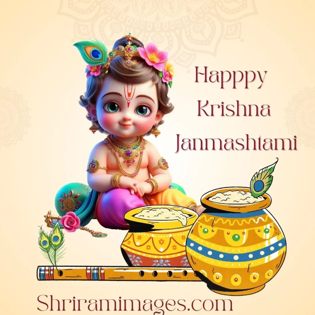 Cute Krishna Janmashtami Images 2024-shriramimages 1 Cute Krishna Janmashtami Images 2024