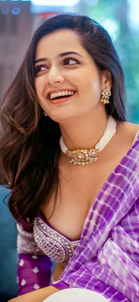 Ashika Ranganath tollywood saree images23